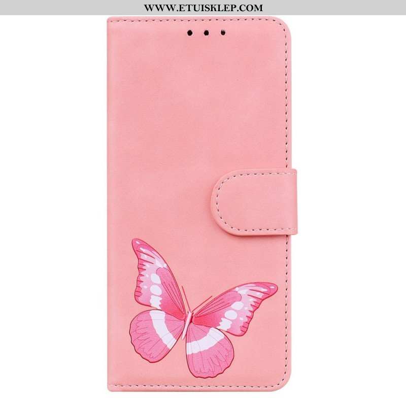 Etui Folio do Oppo Reno 8 Motyl